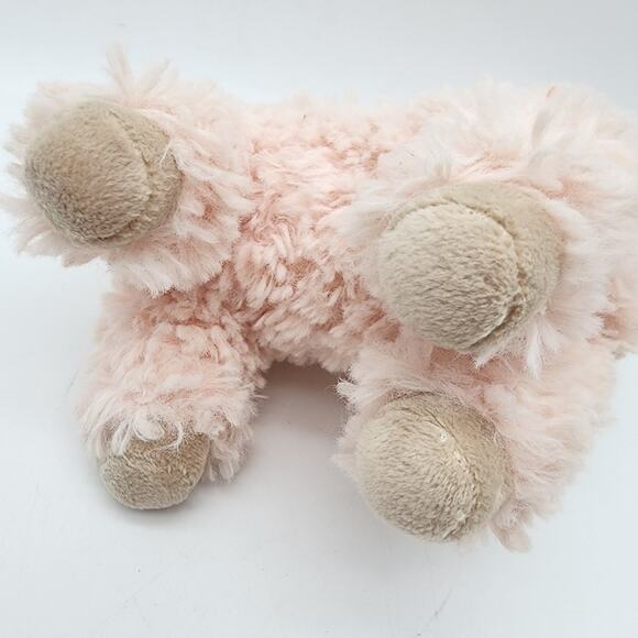 Steiff Leandro Llama Plush 6" Pink Fur Soft Cuddly Friends Stuffed Animal Toy - Picture 6 of 9